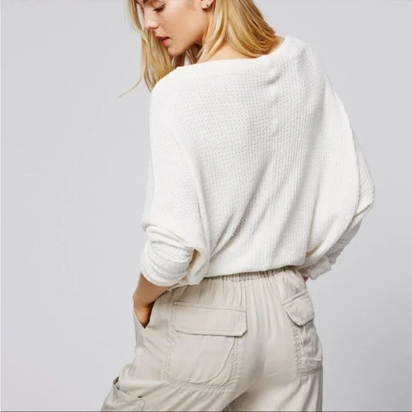 Free People off Shoulder top - Picture 2 of 4